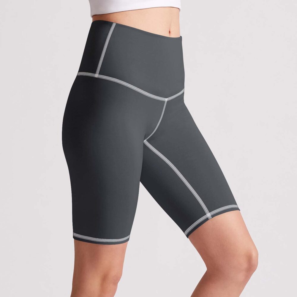 Dark Elf High Waist Biker Shorts